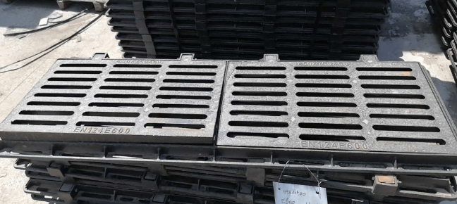 柳江球墨铸铁连体双篦展示